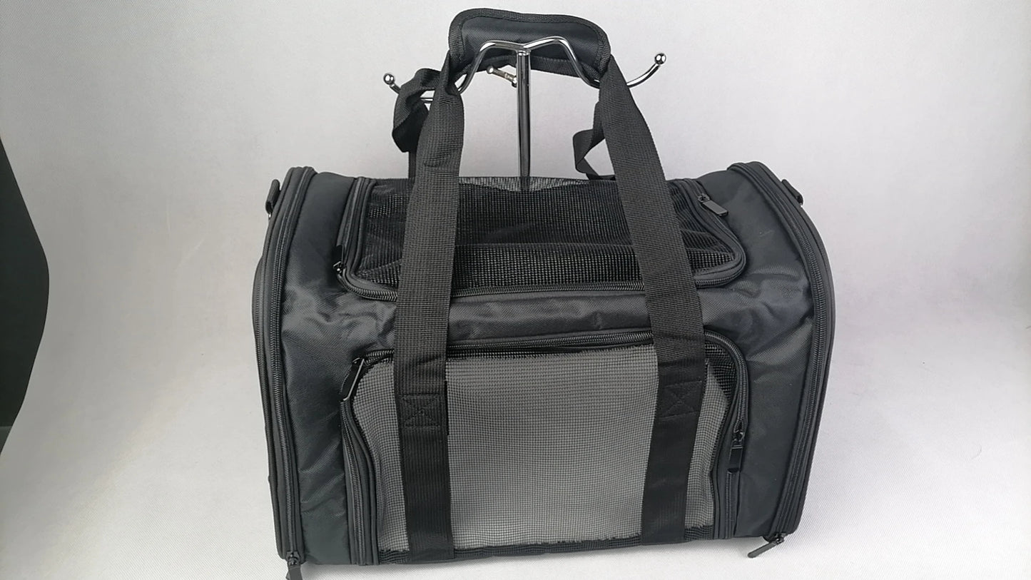 Mochila Respirável para Transporte de Pets