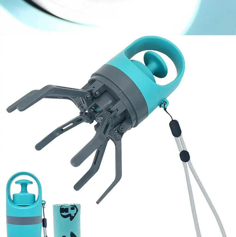 Coletor Portátil de Resíduos com Dispenser de Sacos