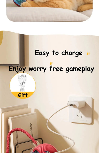 Bola Elétrica Interativa para Gatos