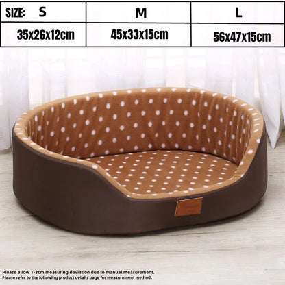 Cama Oval para Pets Pequenos e Médios
