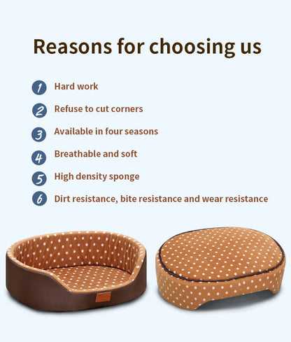 Cama Oval para Pets Pequenos e Médios