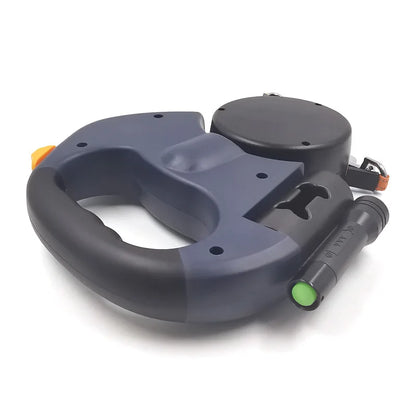 Guia Dupla Anti-Emaranhado com LED para Passeio Seguro