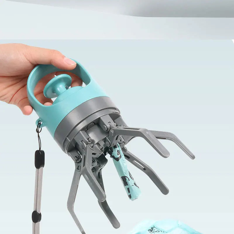 Coletor Portátil de Resíduos com Dispenser de Sacos