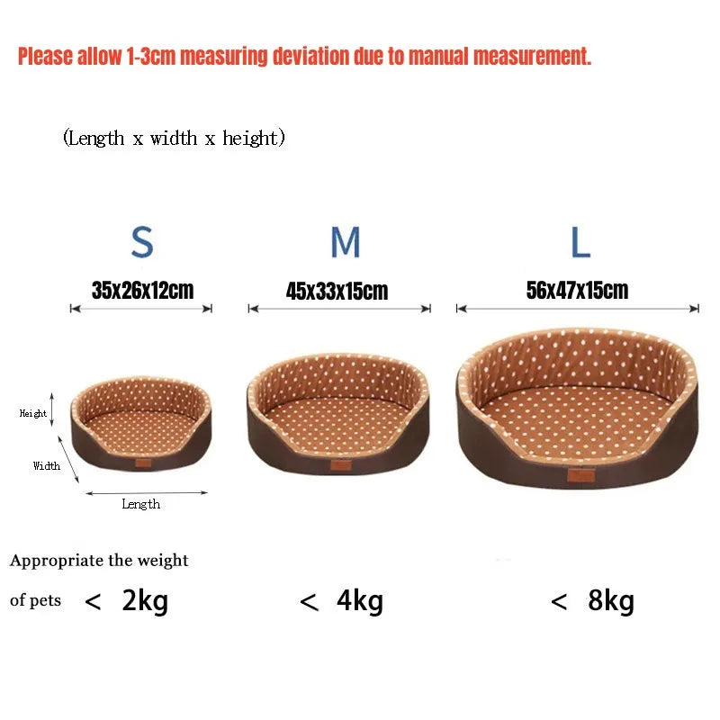 Cama Oval para Pets Pequenos e Médios