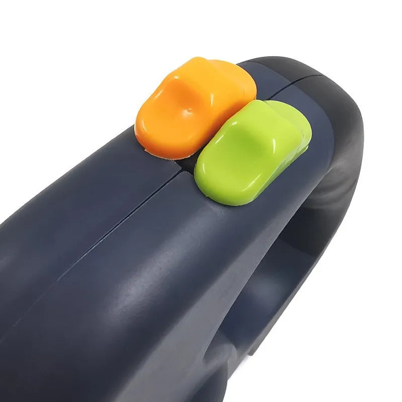 Guia Dupla Anti-Emaranhado com LED para Passeio Seguro