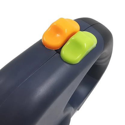 Guia Dupla Anti-Emaranhado com LED para Passeio Seguro