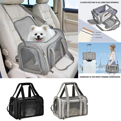 Mochila Respirável para Transporte de Pets