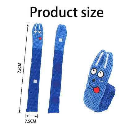 Brinquedo Interativo de Pelúcia para Cães com Som e Comida