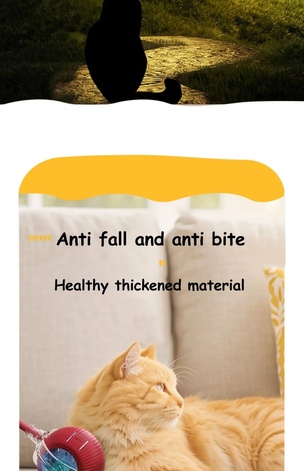 Bola Elétrica Interativa para Gatos