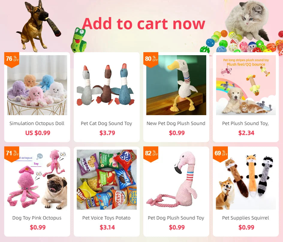 Brinquedo Interativo de Pelúcia para Cães com Som e Comida